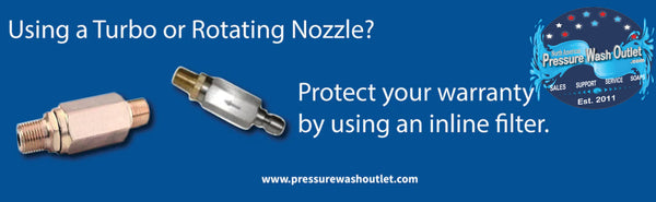 PRESSURE WASH INLINE HIGH-PRESSURE FILTERS